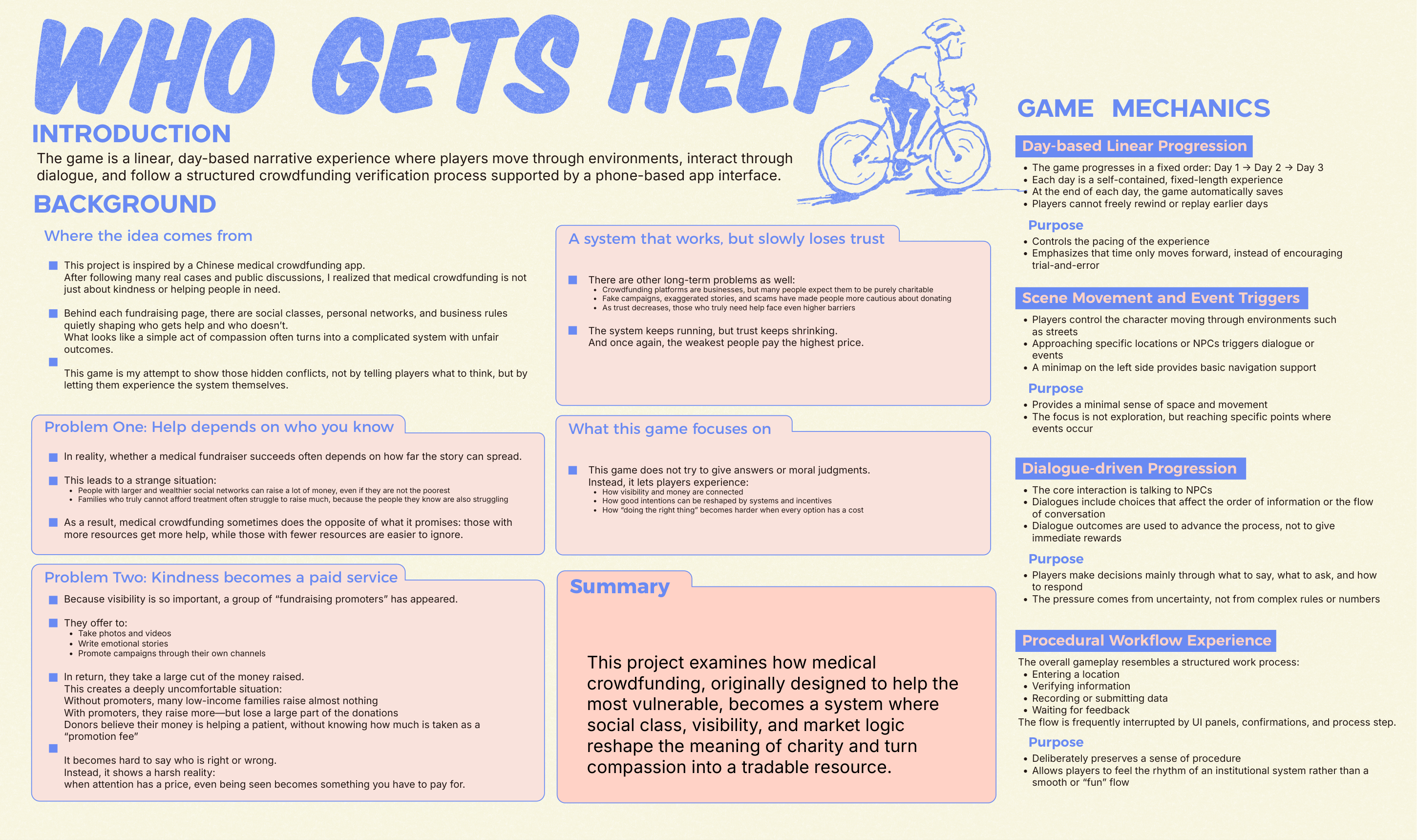 Who Gets Help project cover